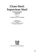 Cover of Clean Steel