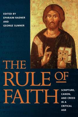 Book cover for The Rule of Faith