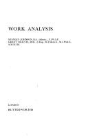 Book cover for Work Analysis