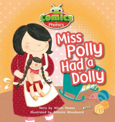 Book cover for Bug Club Comics for Phonics Reception Phase 1 Set 00 Miss Polly Had A Dolly