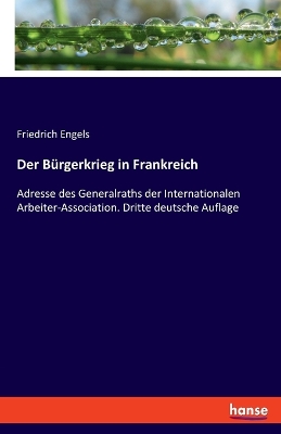 Book cover for Der Bürgerkrieg in Frankreich