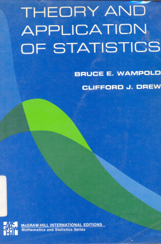 Cover of Theory and Applications of Statistics