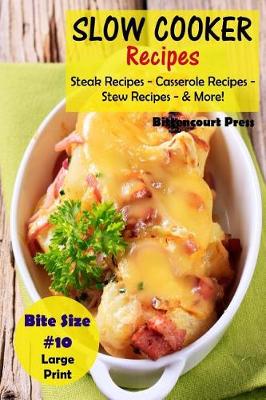 Book cover for Slow Cooker Recipes - Bite Size #10