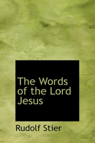 Cover of The Words of the Lord Jesus