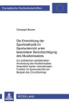Book cover for Die Entwicklung Der Sportmethodik Im Sportunterricht Unter Besonderer Beruecksichtigung Des Musikeinsatzes