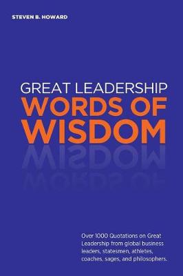 Book cover for Great Leadership Words of Wisdom