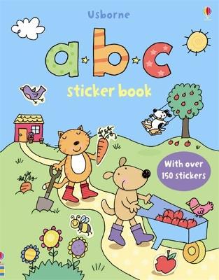 Book cover for ABC Sticker Book
