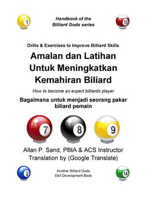 Book cover for Amalan Dan Latihan Untuk Meningkatkan Kemahiran Biliard