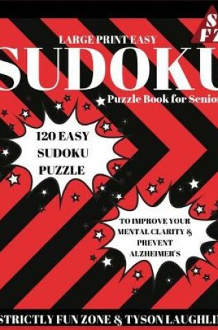 Cover of Large Print Easy Sudoku Puzzle Book for Seniors