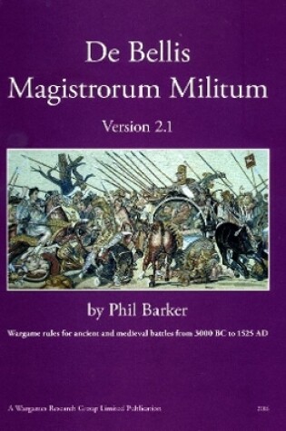 Cover of De Bellis Magistrorum Militum version 2.1