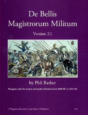 Book cover for De Bellis Magistrorum Militum version 2.1