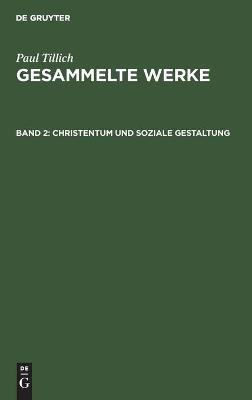Book cover for Christentum Und Soziale Gestaltung