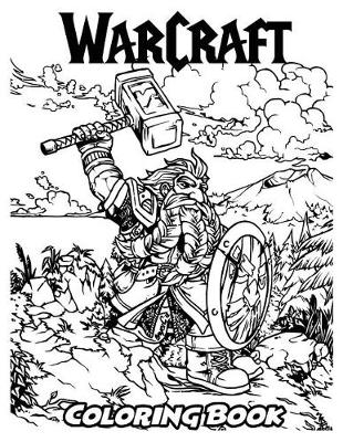 Book cover for Warcraft Coloring Book