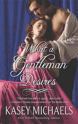 Book cover for What a Gentleman Desires