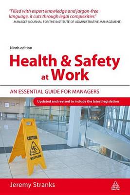 Book cover for Health and Safety at Work: An Essential Guide for Managers