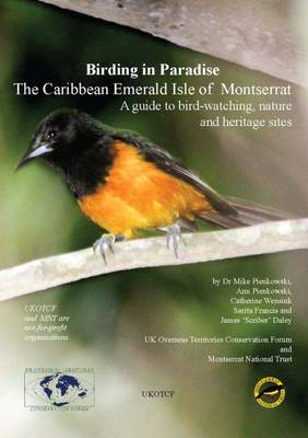 Book cover for Birding in Paradise: The Caribean Emerald Isle of Montserrat
