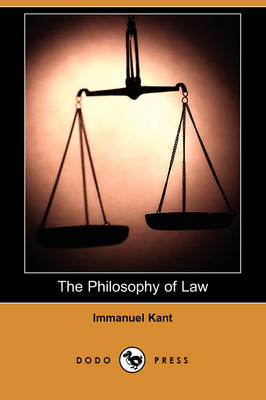 Book cover for The Philosophy of Law (Dodo Press)