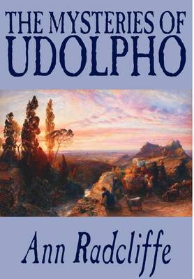 Book cover for The Mysteries of Udolpho by Ann Radcliffe, Fiction, Classics, Horror