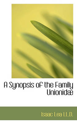 Book cover for A Synopsis of the Family Unionid