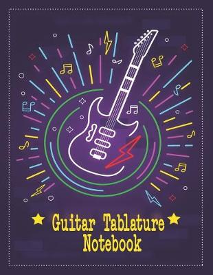 Book cover for Guitar Tablature Notebook