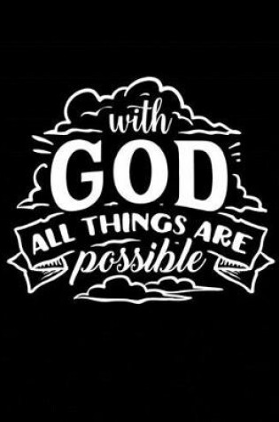 Cover of With God All Things are Possible