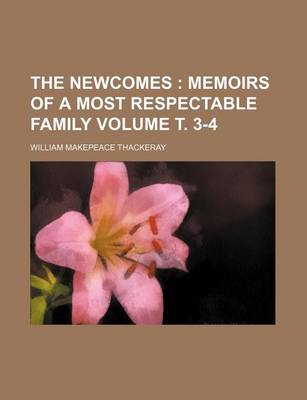 Book cover for The Newcomes Volume . 3-4