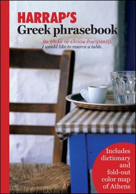 Book cover for Harrap's Greek Phrasebook