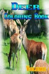 Book cover for Deer Coloring Books Vol.4 for Relaxation Meditation Blessing