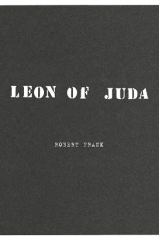 Cover of Robert Frank: Leon of Juda