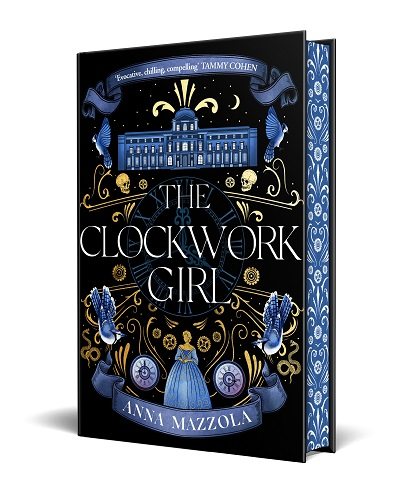 Book cover for The Clockwork Girl