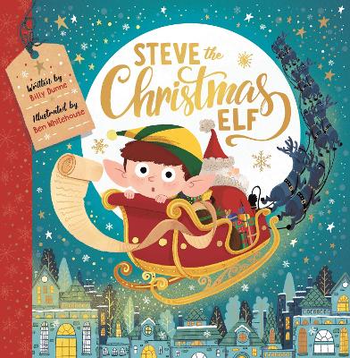 Book cover for Steve the Christmas Elf