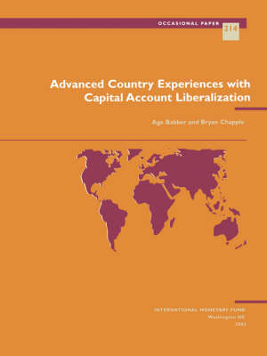 Book cover for Advanced Country Experiences with Capital Account Liberlization