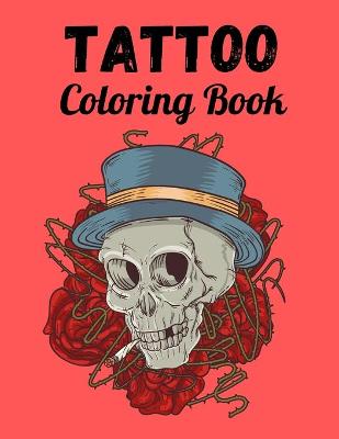 Book cover for Tattoo Coloring Book