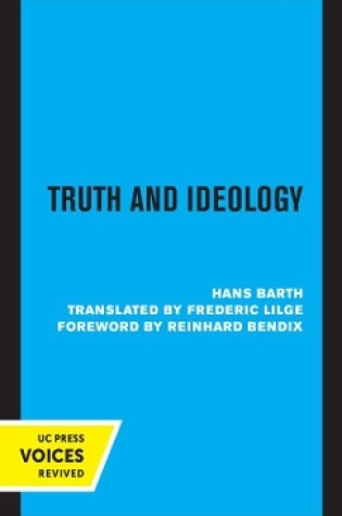 Cover of Truth and Ideology