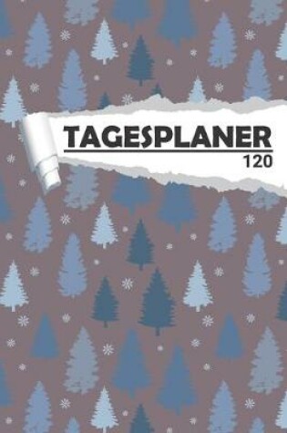 Cover of Tagesplaner abstrakte Bäume