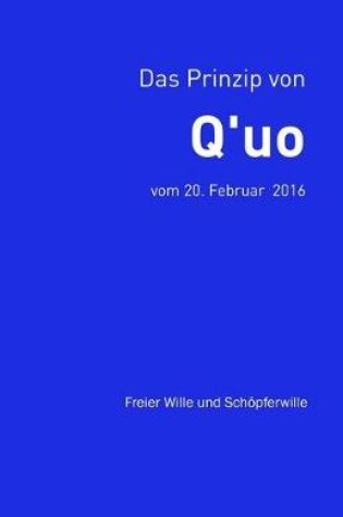 Cover of Das Prinzip von Q'uo (20. Februar 2016)