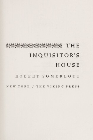 Cover of Inquisitor's House