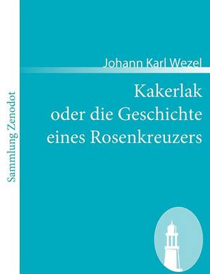 Book cover for Kakerlak oder die Geschichte eines Rosenkreuzers