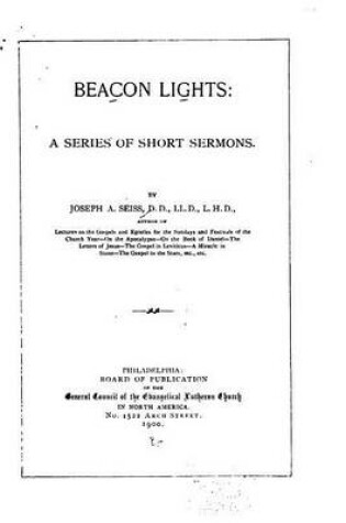 Cover of Beacon Lights, A Series of Short Sermons