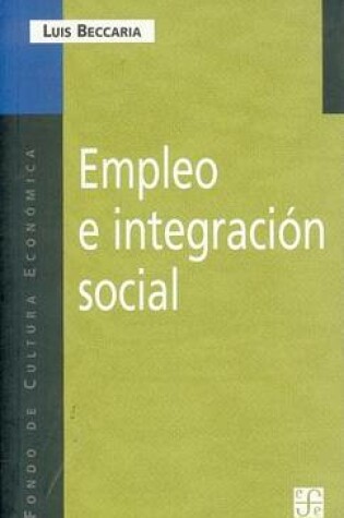 Cover of Empleo E Integracion Social