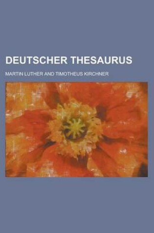 Cover of Deutscher Thesaurus