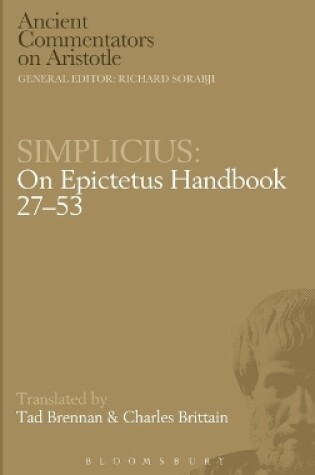 Cover of On Epictetus "Handbook 27-53"