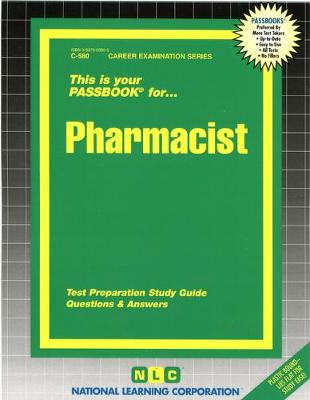 Book cover for Pharmacist