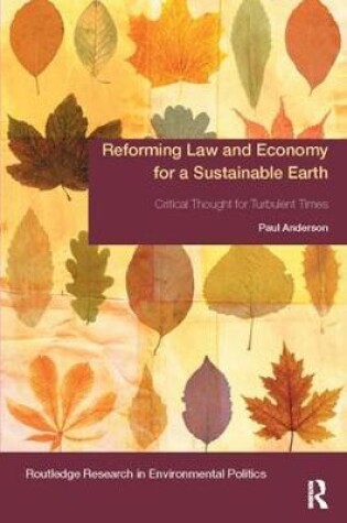 Cover of Reforming Law and Economy for a Sustainable Earth