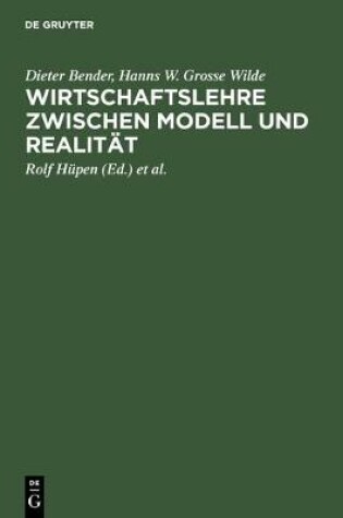 Cover of Wirtschaftslehre Zwischen Modell Und Realität