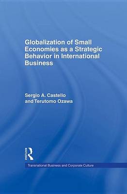 Book cover for Globalization of Small Economies as a Strategic Behavior in International Business