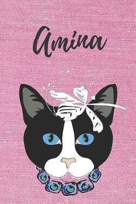 Book cover for Notizbuch-Katzen / Malbuch / Tagebuch Amina