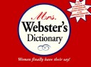 Book cover for Mrs. Webster's Dictionary