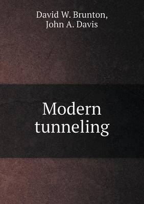 Book cover for Modern tunneling