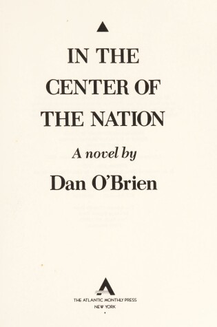 Cover of In the Center of the Nation